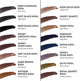 LAURA GELLER NEW YORK texture swipe of pencil on skin, rich blendable pigment