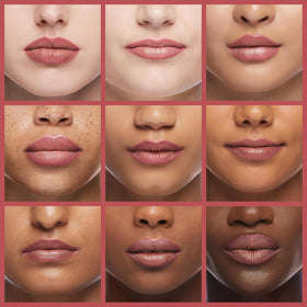 LAURA GELLER lip liner paired with lipstick showing complementary shading and layering benefit