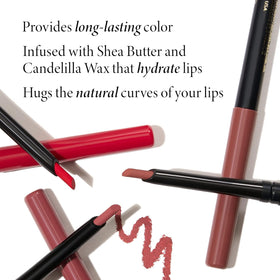 LAURA GELLER NEW YORK creamy texture swatch of Major Mauve demonstrating smooth payoff
