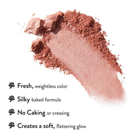 LAURA GELLER NEW YORK brush applying blush for lifted cheek definition