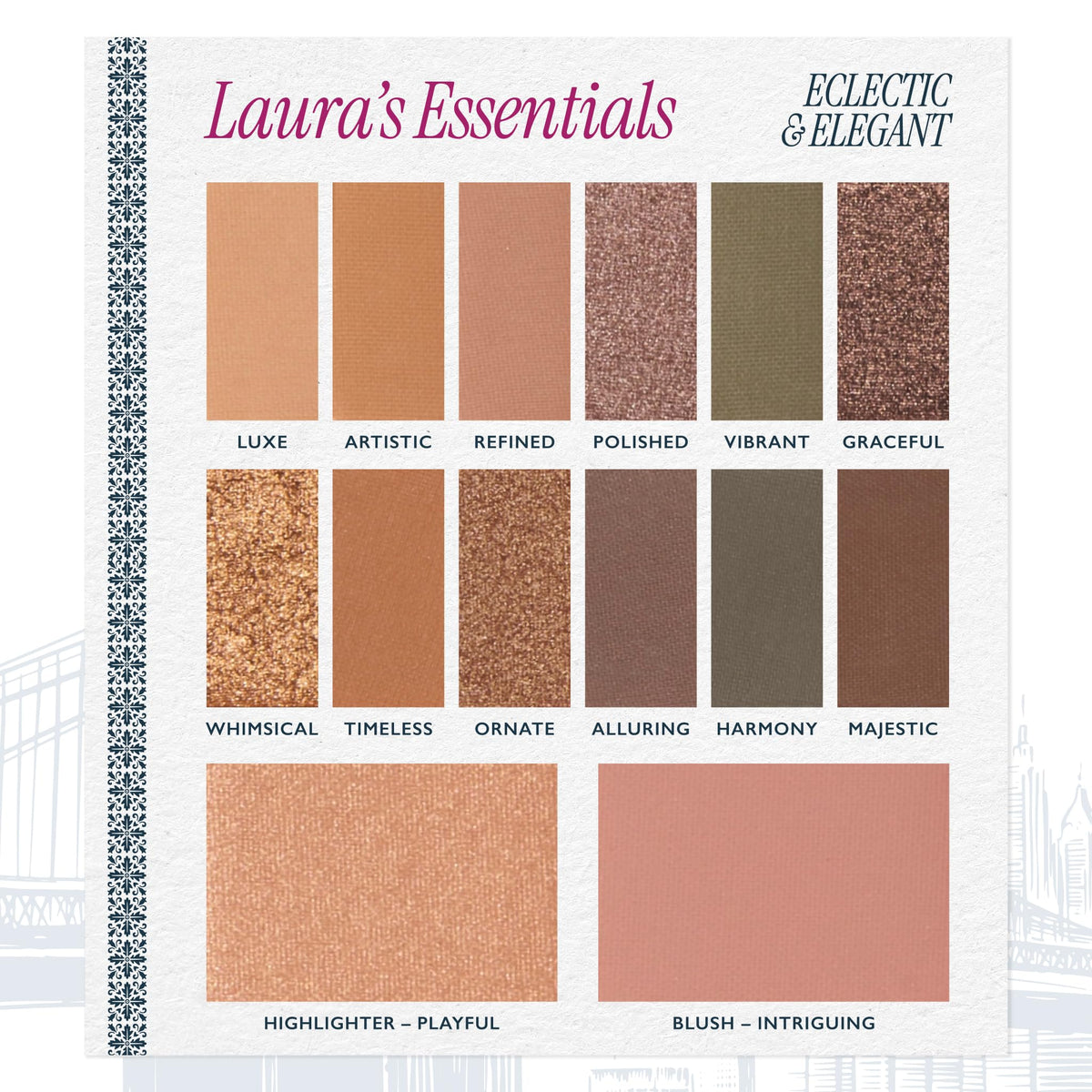 LAURA GELLER NEW YORK blush and highlighter detail highlighting luminous finish