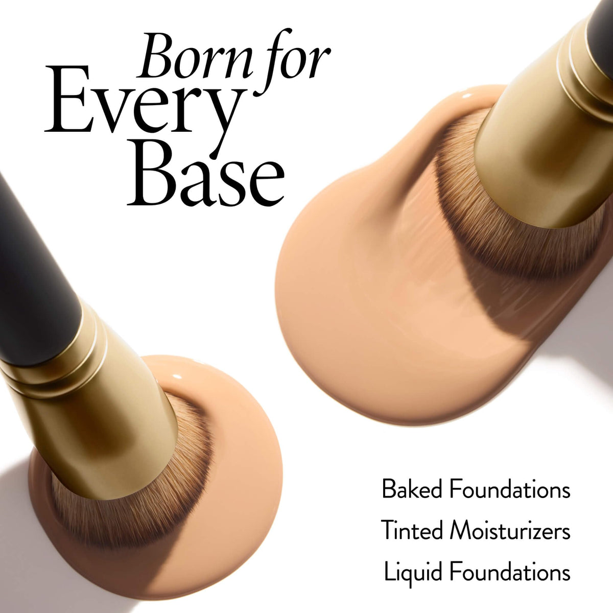 LAURA GELLER NEW YORK brush buffing baked foundation for buildable coverage