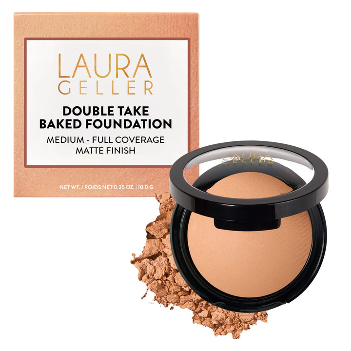 LAURA GELLER NEW YORK compact front showing sleek case and shade