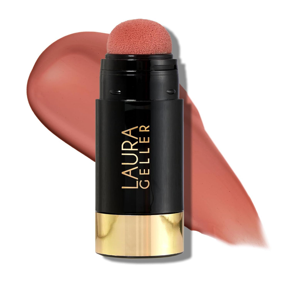 LAURA GELLER NEW YORK front packaging showing refreshing rose shade and compact design