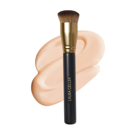 LAURA GELLER NEW YORK brush front view shows compact head and professional finish