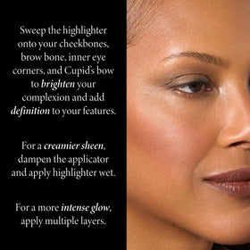 LAURA GELLER NEW YORK inner eye highlight application demonstrating brightening benefit