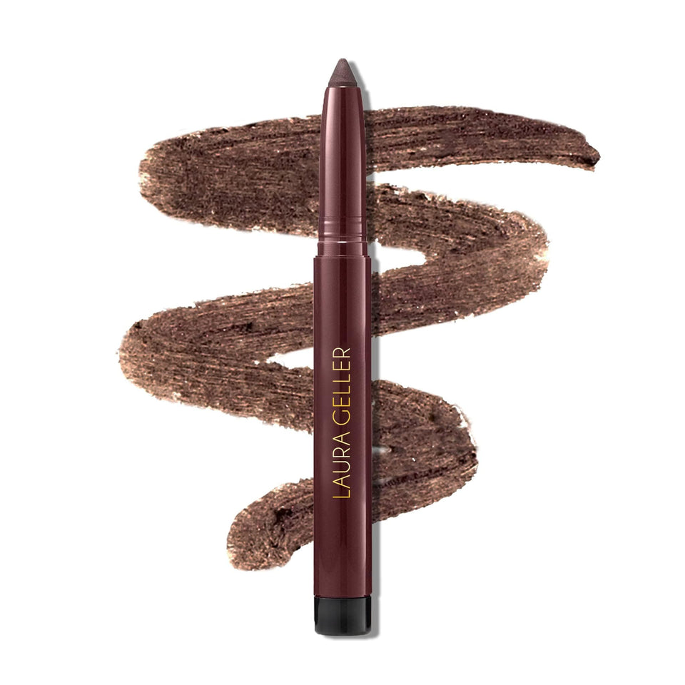 LAURA GELLER NEW YORK front view of Smoky Quartz pencil showing shade and design benefit