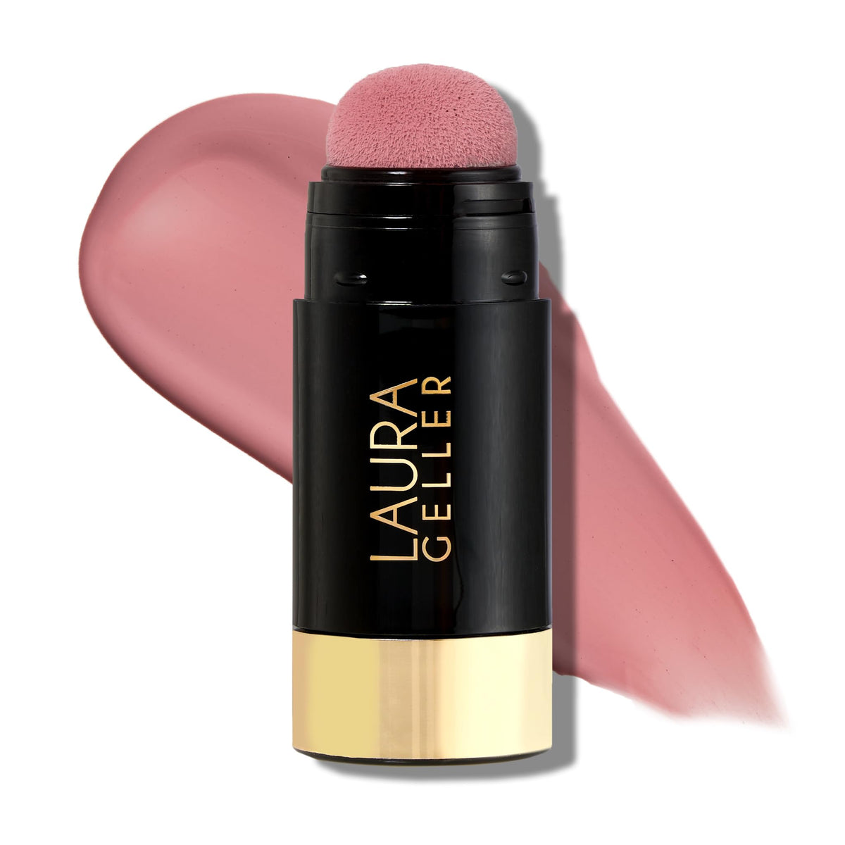 LAURA GELLER NEW YORK front packaging showing Practical Pink and product benefit