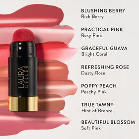 LAURA GELLER NEW YORK inside a makeup bag for effortless on-the-go touch-ups