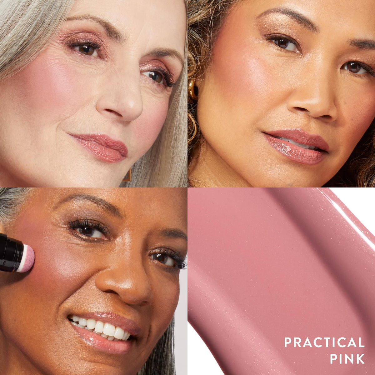 LAURA GELLER NEW YORK closeup of sponge applicator for precise, hygienic application