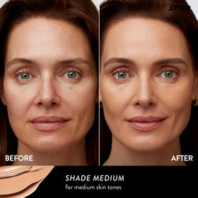 LAURA GELLER NEW YORK serum texture close-up demonstrating lightweight glide