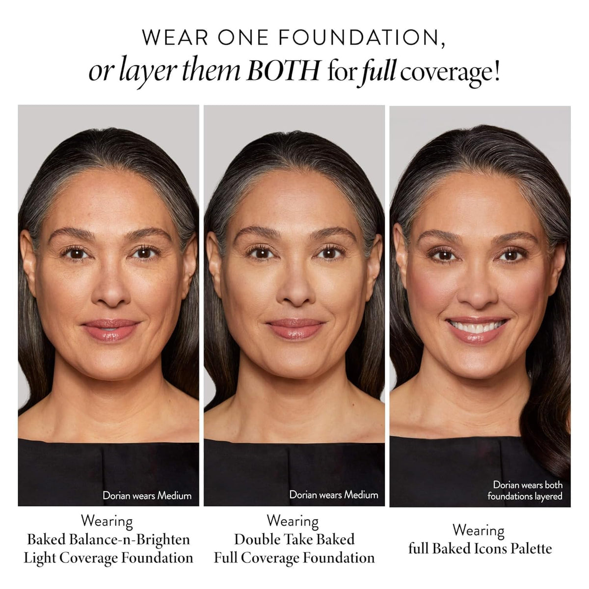 LAURA GELLER palette held in hand to show compact size and travel-friendly design