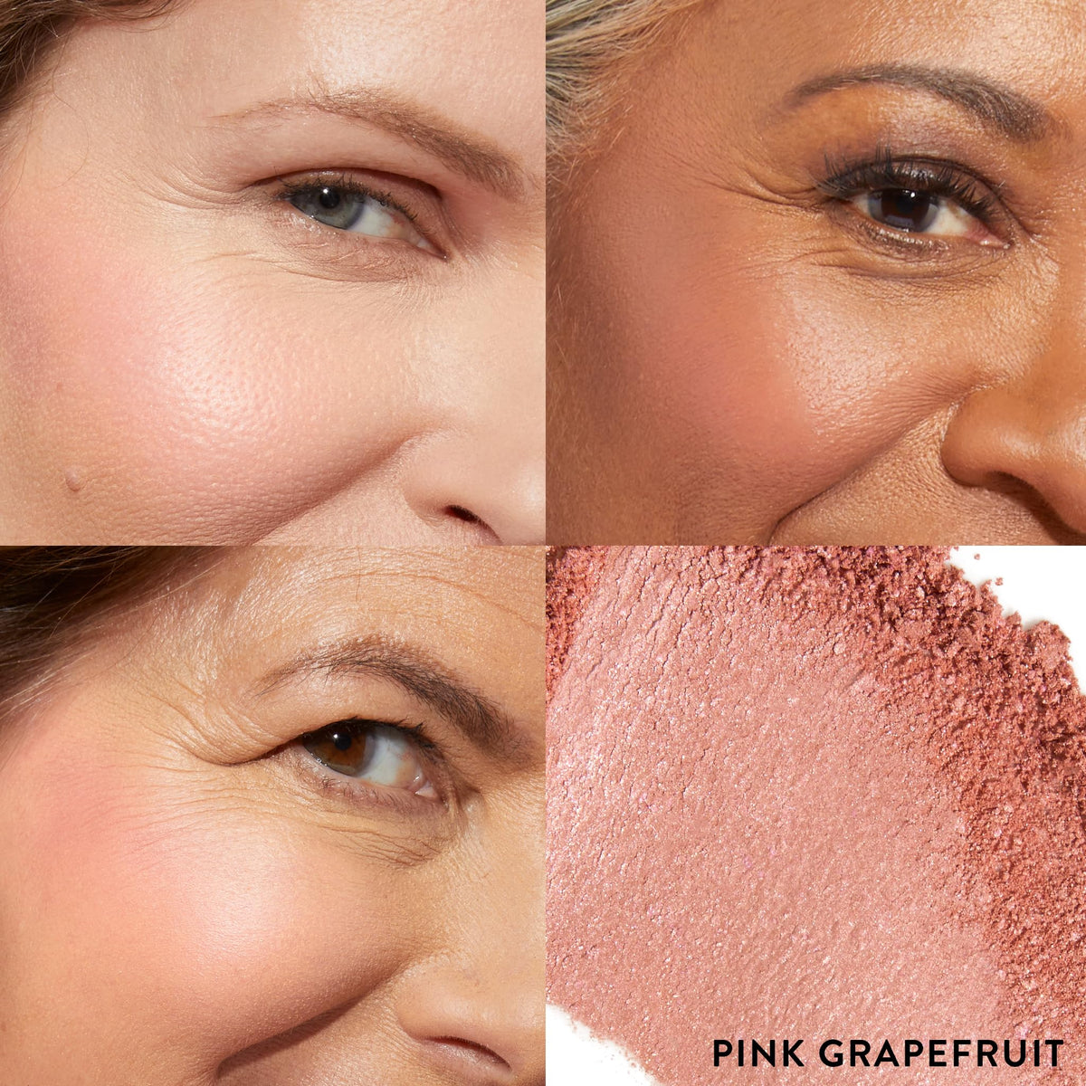 LAURA GELLER close-up texture reveals baked marbleized surface for smooth blending