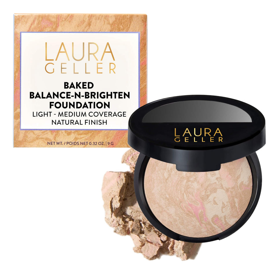 LAURA GELLER NEW YORK front pan view showing porcelain shade and compact design