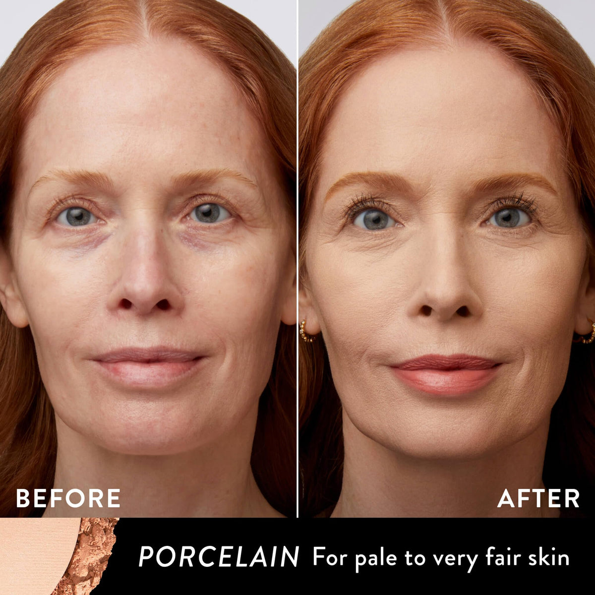 LAURA GELLER open compact showing smooth baked powder texture for seamless blending