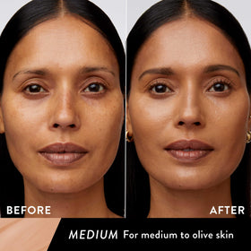 LAURA GELLER close-up of creamy Quench-n-Tint texture showing lightweight hydration