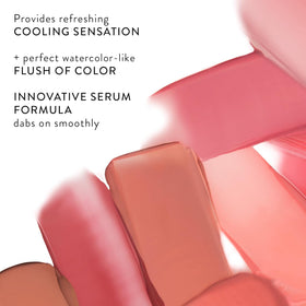 LAURA GELLER NEW YORK swatch blended on hand demonstrating sheer buildable color payoff