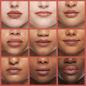 LAURA GELLER NEW YORK swatches on different skin tones, helps choose the right nude