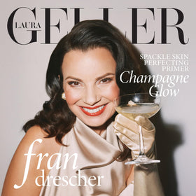 LAURA GELLER NEW YORK champagne sheen swatch revealing subtle glow and brightening effect on skin