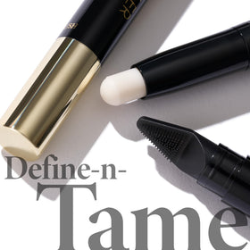 LAURA GELLER NEW YORK texture swipe of medium brown tint showing buildable color