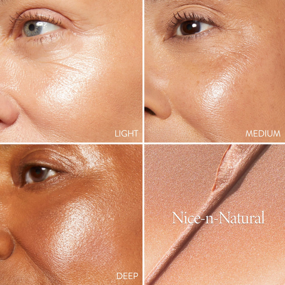 LAURA GELLER NEW YORK closeup of creamy balm texture highlighting smooth blendability