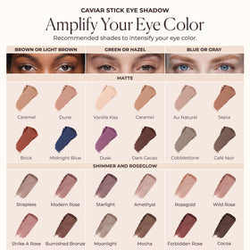 Laura Mercier lifestyle shot with model using stick showing quick everyday makeup benefit