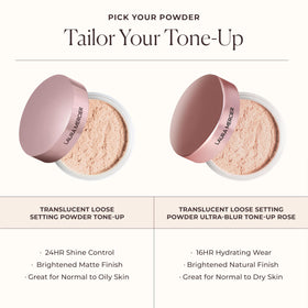 Laura Mercier ingredient focus on hyaluronic acid label explaining hydration benefit