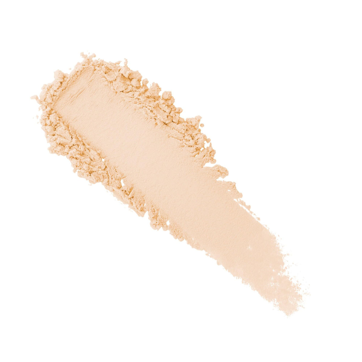 Laura Mercier powder applied on model T-zone, reducing shine and blurring pores