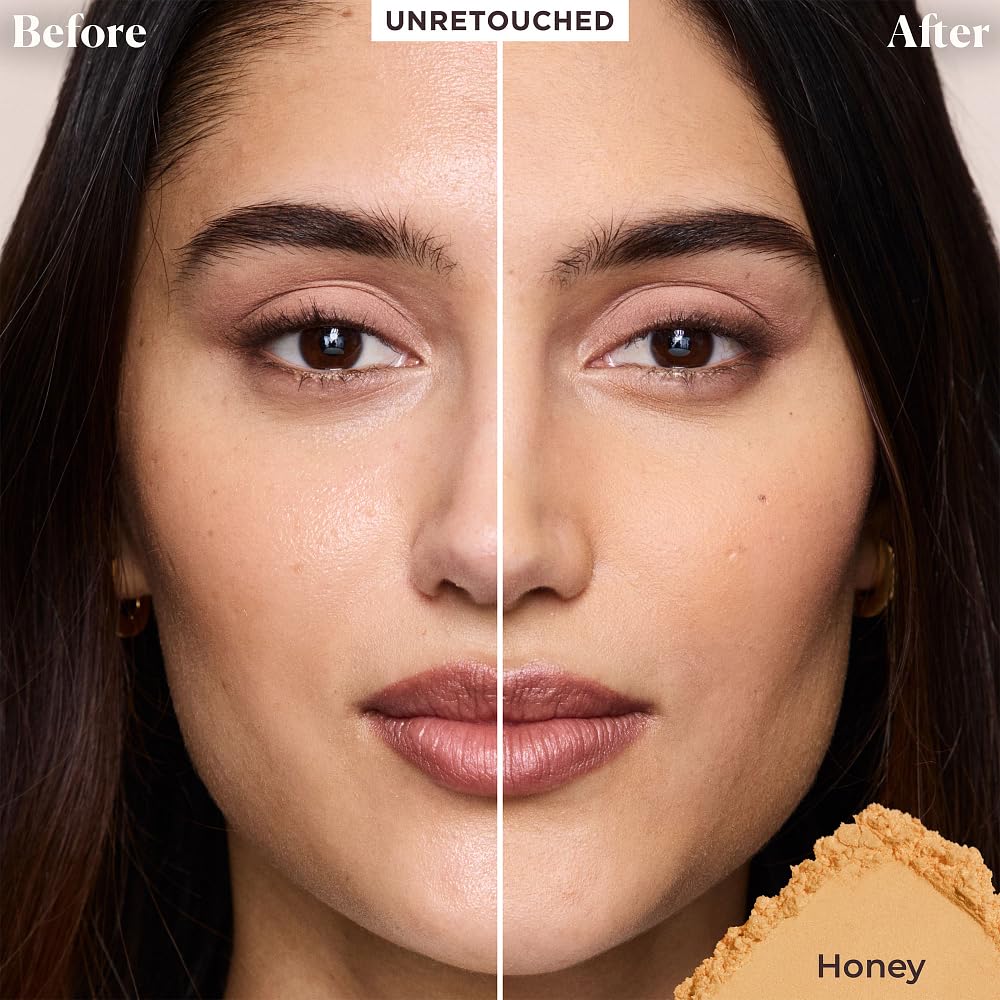 Laura Mercier open jar revealing ultra-fine powder for smooth application