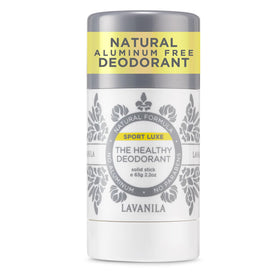Lavanila front packaging showing 2 oz stick and fresh sport scent benefit