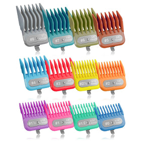 LAVEST front packaging showing full 12-piece guard set and compatibility benefits