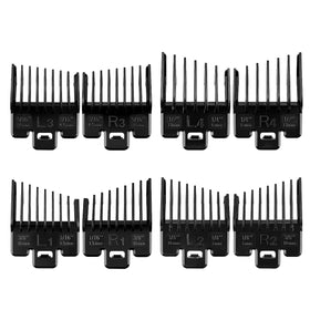 LAVEST front packaging showing four black fade guide sets and key features for dependable trimming