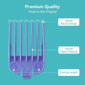 LAVEST guard attached to compatible clipper demonstrating secure fit