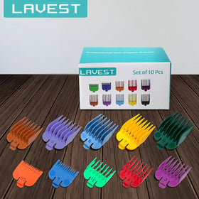 LAVEST at a barber station showing professional use and quick changes