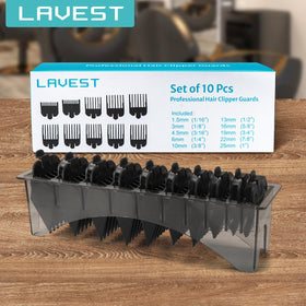 LAVEST used in a home haircut scene illustrating easy at-home trimming and tidy results