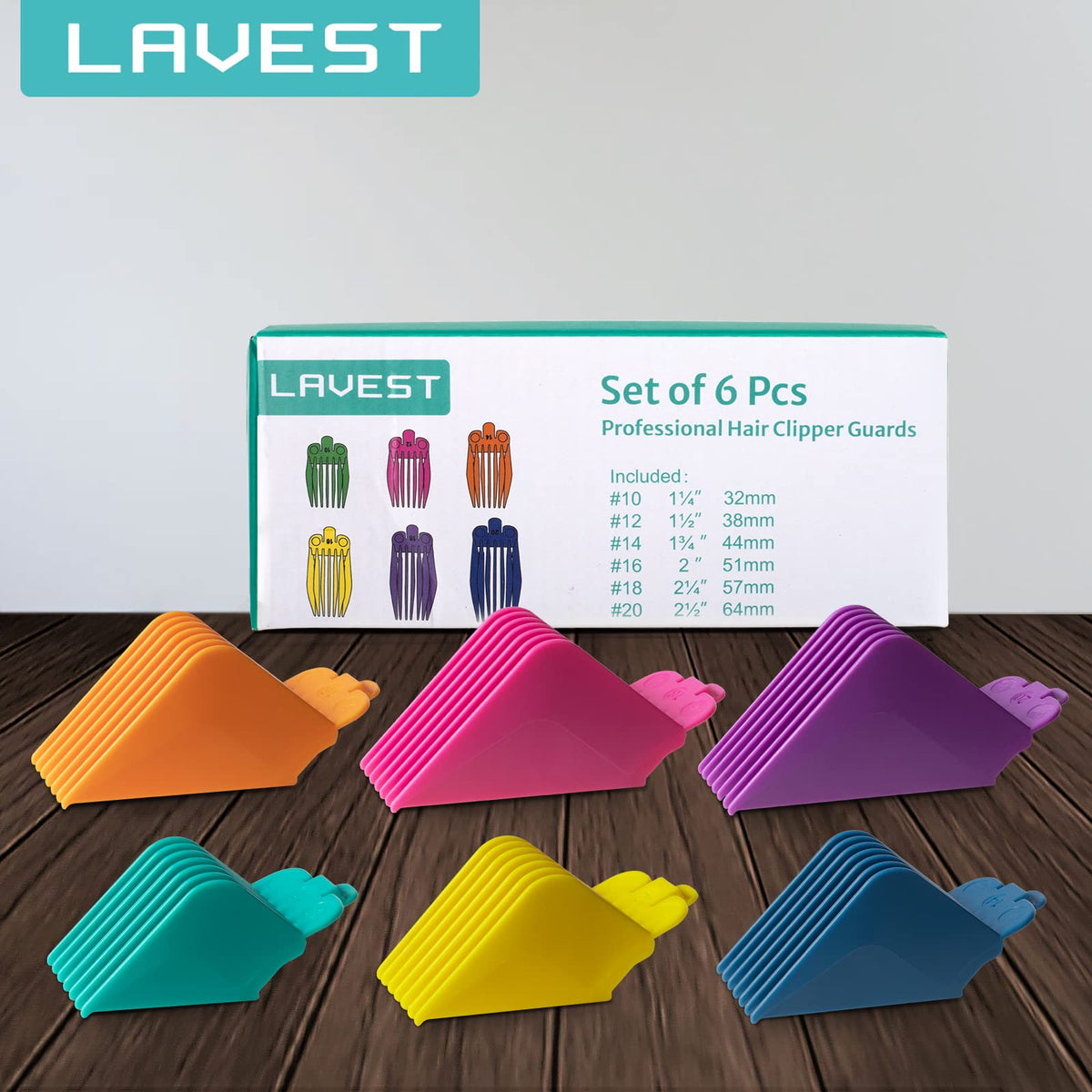 Home haircut with LAVEST guards in use offering professional-looking results