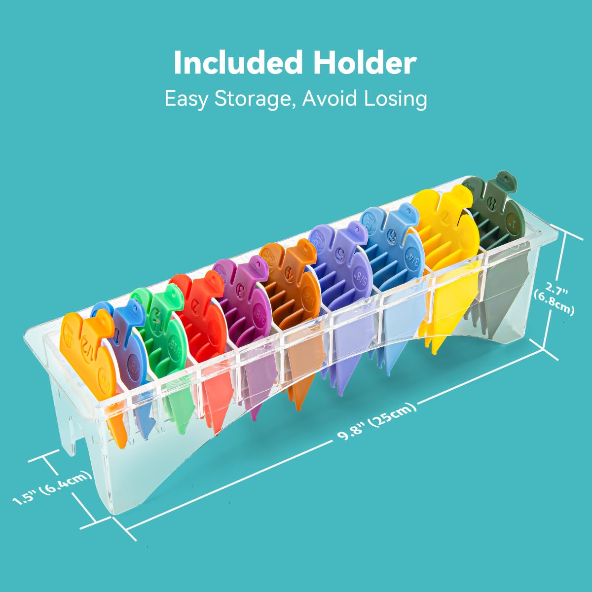 LAVEST organizer holder securing guards for tidy storage and easy access