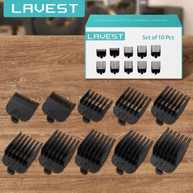 LAVEST ten guards spread out to display included lengths and quick-selection benefit