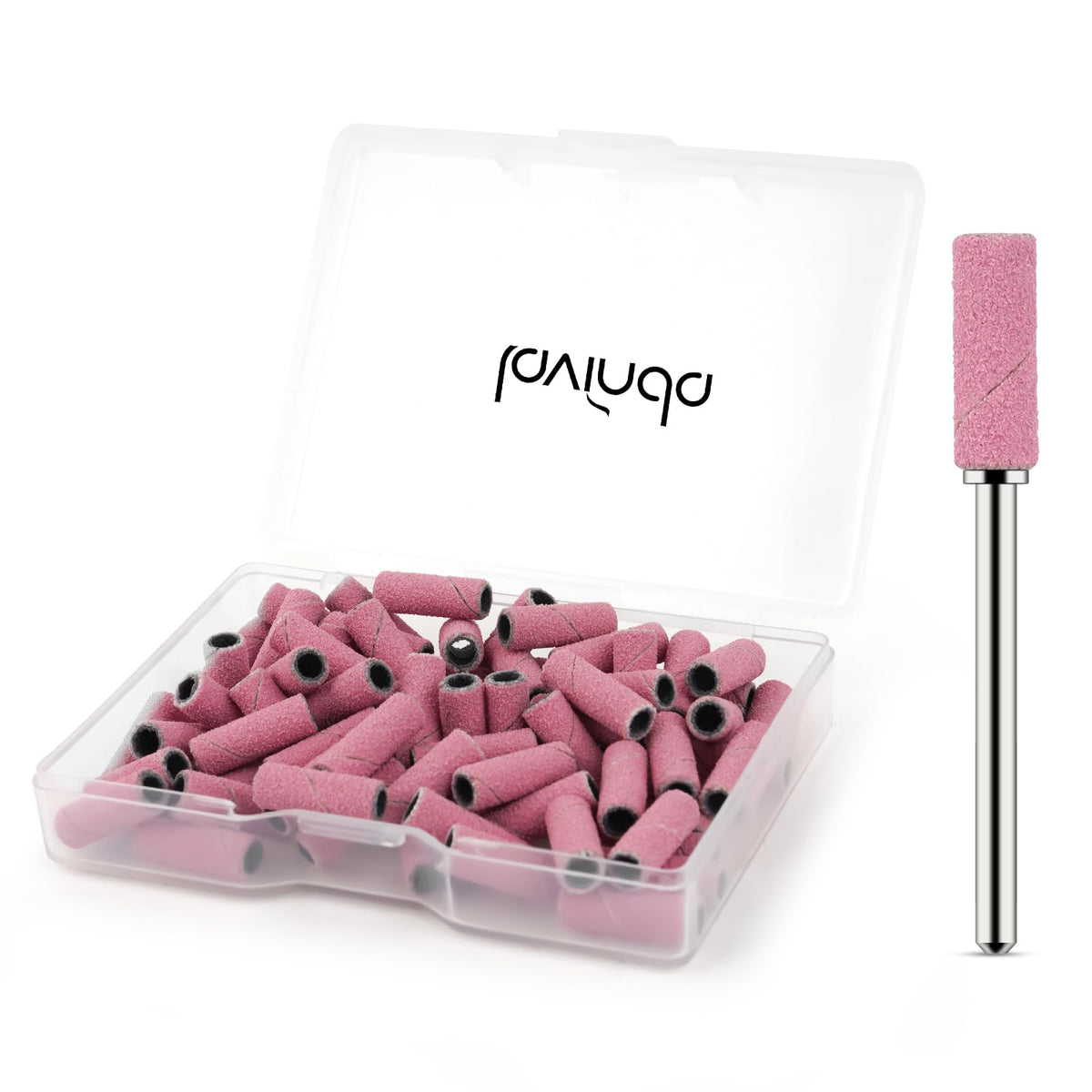 Lavinda front packaging showing 80-piece kit and included mandrel for convenient use