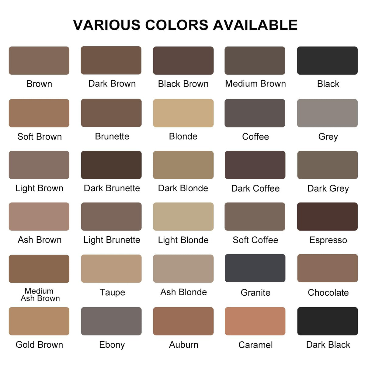 LAVONE brow pomade texture swatch demonstrating smooth, blendable pigment