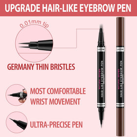 LAVONE close-up of dual tips showing microblading and fine point