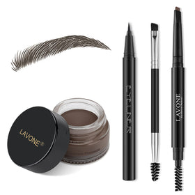 LAVONE front packaging showing full eyebrow kit for quick application