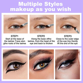 LAVONE eyeliner removal with oil cleanser demonstrating easy removal benefit