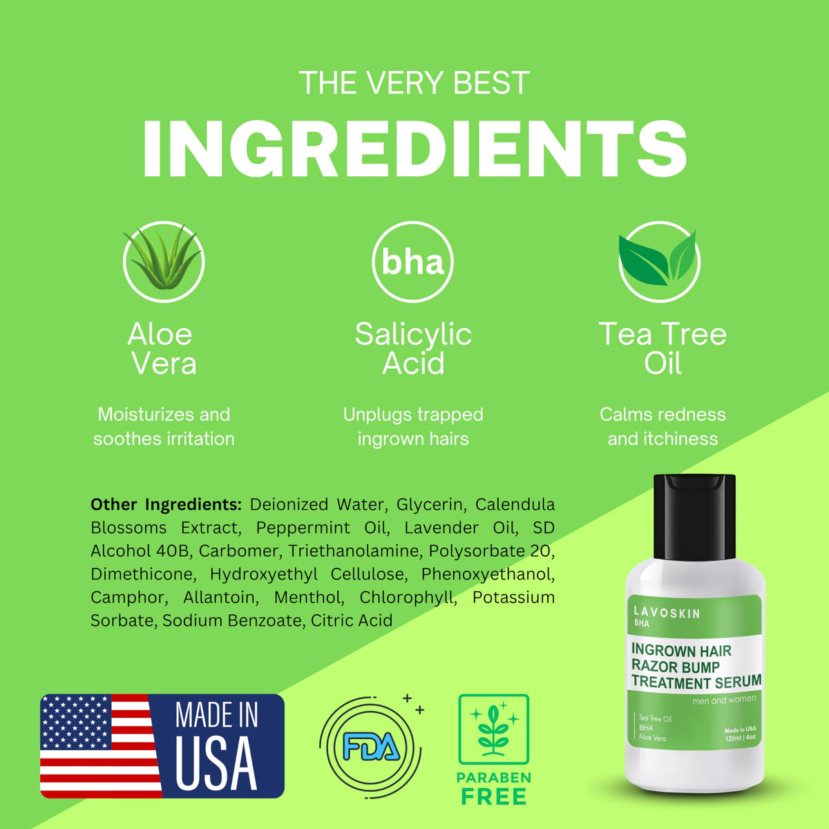 lavoskin on shower counter in lifestyle scene for convenient aftercare