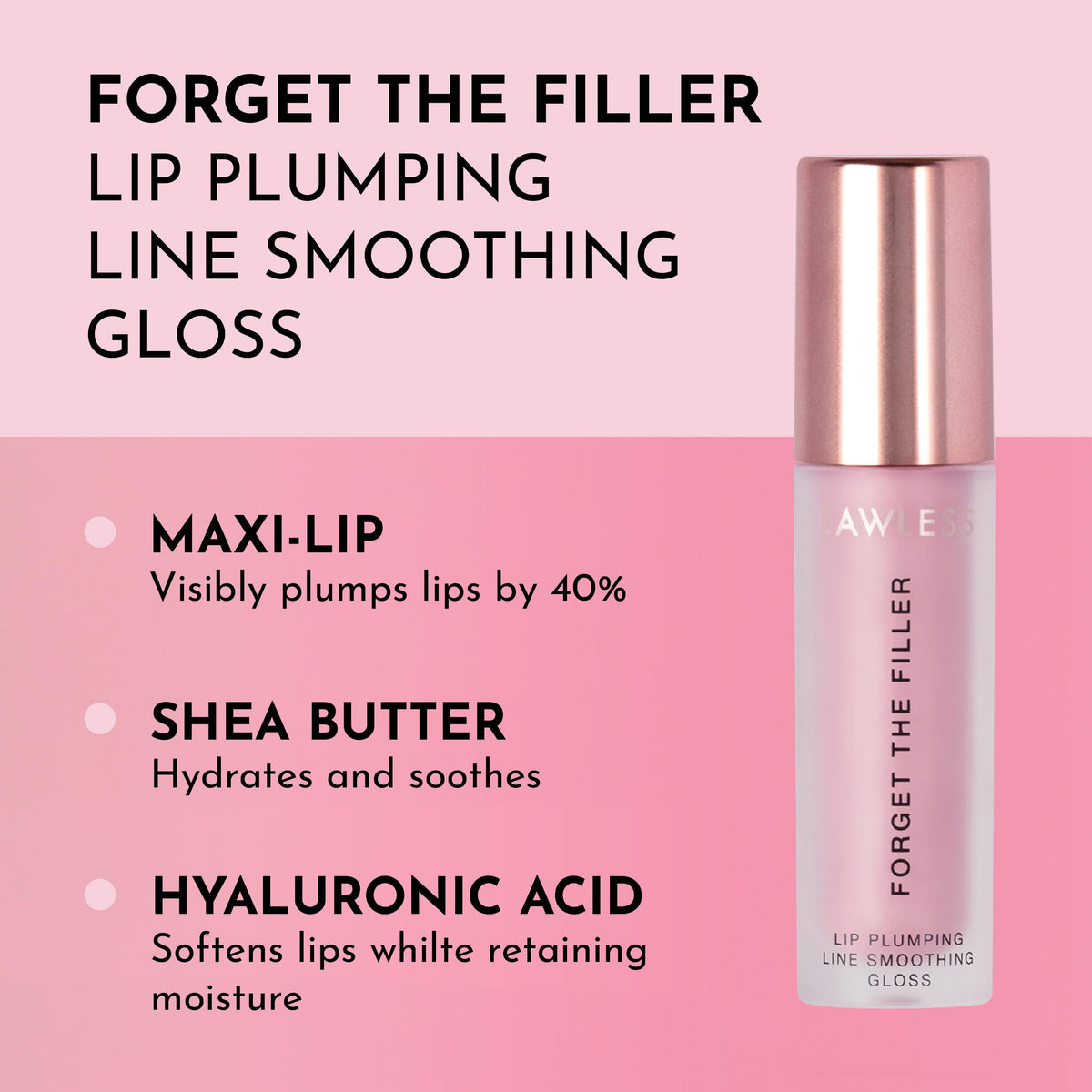 LAWLESS plush applicator close-up for precise comfortable application