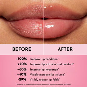 LAWLESS applied on lips close-up demonstrating hydrated, smoother-looking lip finish