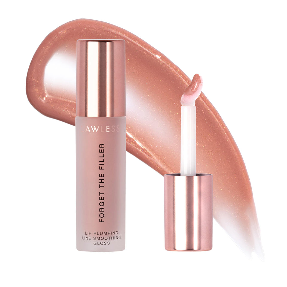 LAWLESS front packaging showing Nudie Pink gloss and brand name, ready-to-wear benefit