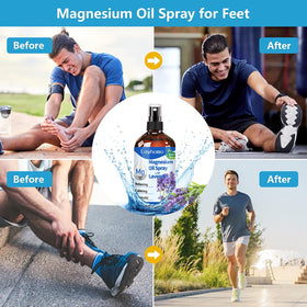 Layhomo magnesium droplets on skin showing quick absorption benefit