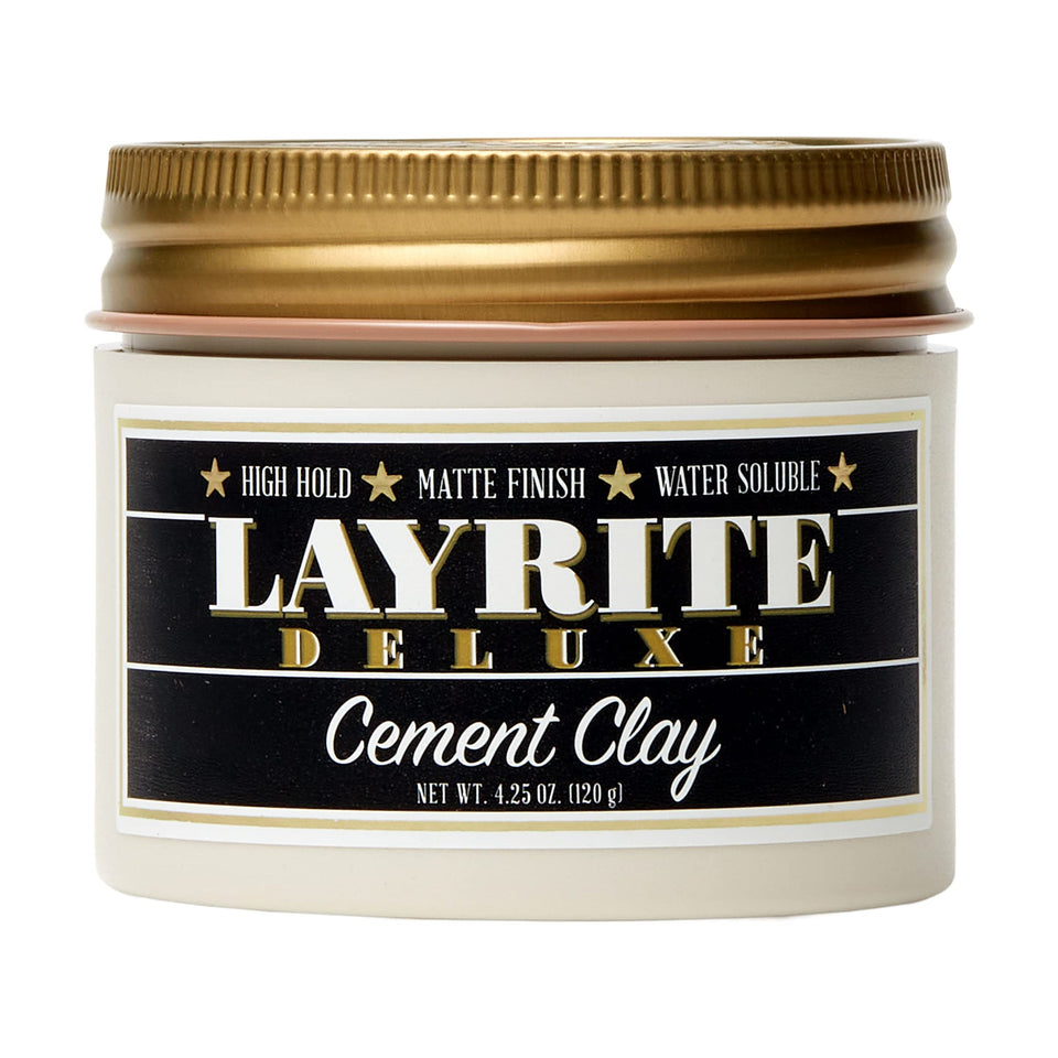 Layrite jar front view showing label and compact styling benefit