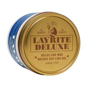 Hand scooping Layrite cream demonstrating easy application and lightweight feel